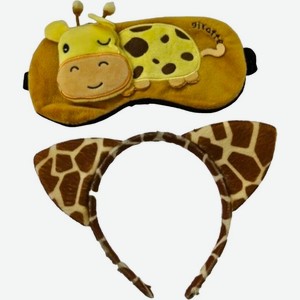 Набор для сна маска и ободок 1шт.