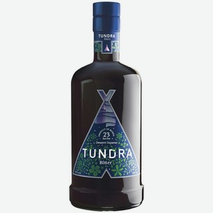 Ликер Tundra Биттер десертный 35% 500мл, 500 мл
