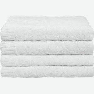 Полотенце махровое HOMECLUB Ажур 100х150см, цвет кремовый