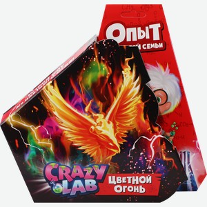 Набор научно-познавательный CRAZY LAB Мир химических реакций, Арт. EX156T