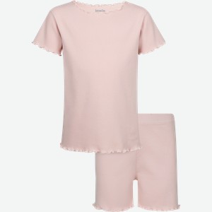 Пижама для девочки INWIN р. 98–164 розовая, Арт. KDP7