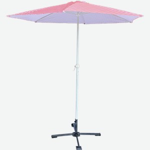 Зонт садовый с наклоном GIARDINO CLUB d 2,7м h 2,3м, в ассортименте, Арт. 210006-b