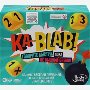 Игра настольная HASBRO Gaming Каблаб/Activity Время не ждет!, Арт. F2562121