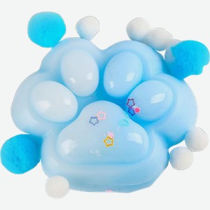 Игрушка-антистресс JOLLY JOT цветная кошачья лапка с помпонами