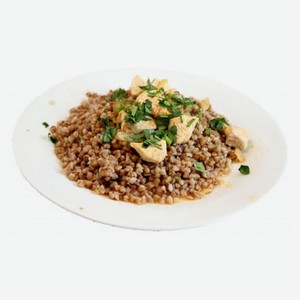 Каша АШАН гречневая с курицей, вес цена за 100 г