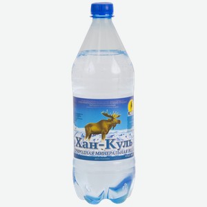 Вода минеральная Хан-Куль газированная, 1 л