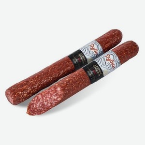 Колбаса сырокопчёная Салями Дубковская, 400 гр. шт. кат. А, Дубки