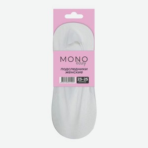 Женские капроновые следки закрытые белые р.23-25 сетка