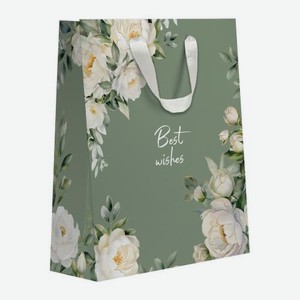 Подарочный пакет 31.5*25.5*11см Peony Сити Хоум Трейд в ассортименте