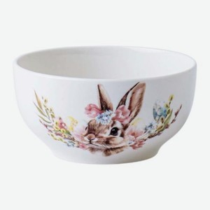 Салатник фарфоровый Заяц 14см
