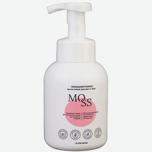 MOSS Гипоаллергенное мыло-пенка для рук, лица и тела, 1 шт.