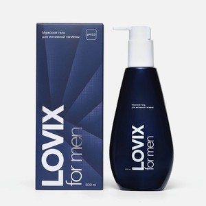LOVIX Мужской гель для интимной гигиены For men, 1 шт.
