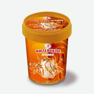 БЗМЖ Мороженое пломбир Филевское карамель с грецким орехом 5