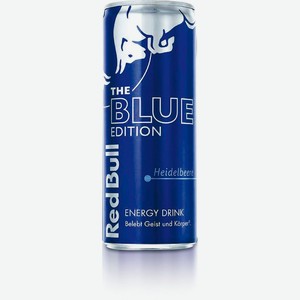 Напиток энергетич.Ред Булл Синяя Серия Черника газ.0,355л ж/