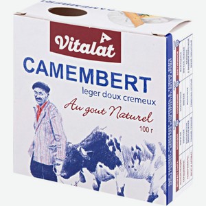 БЗМЖ Сыр мягкий  Camembert  45% 100г