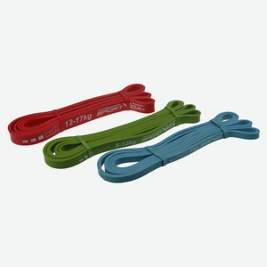 Набор эспандеров Sportvida с разной нагрузкой до 17 кг, 3 шт