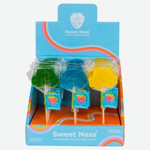 Карамель леденцовая Sweet Ness на основе подсластителя изомальт Машинки Ассорти 25 г, 1 шт в ассортименте
