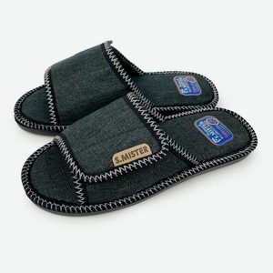 Тапочки мужские Smile of Mister с открытым носом, р. 40/41 в ассортименте