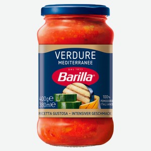 Соус Barilla Средиземноморские овощи томатный Италия, 400 г