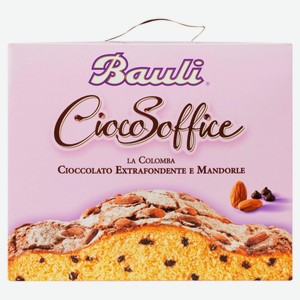 Кулич Bauli Пасхальный с миндалем и шоколадом Италия, 750 г