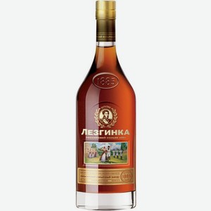 Коньяк Лезгинка КВ 6-летний 40% 500мл, 500 мл