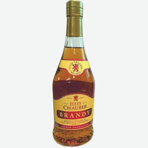 Бренди Бренди Jules Chauber 37.5% 440мл, 440 мл