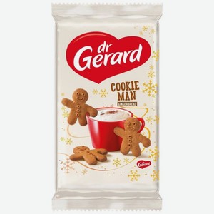 Печенье Dr Gerard Cookie Man песочное с пряностями 64г, 64 г