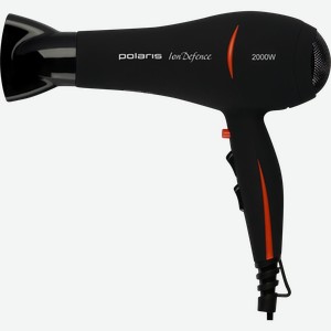 Фен POLARIS 3 температурного режима, 2 скоростного режима, черный, Арт. PHD 3003DD