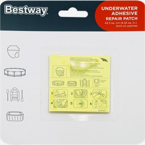 Набор для ремонта надувных изделий BESTWAY заплатки, Арт. 62091, 10шт