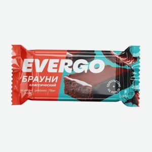 Пирожное Протеиновое Эверго Брауни 50г