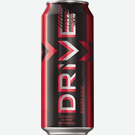 Напиток Энергетический Драйв Ми, Ягодный, 0,449 Л