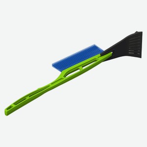 Щетка со скребком Oktan, зеленая, 500