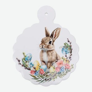 Подставка под горячее с декором Пасха Wellfort 18*23см