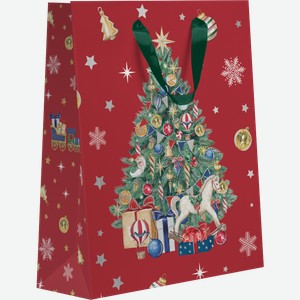 Пакет Пакетико Страна чудес с тиснением SMT 14*19*11см