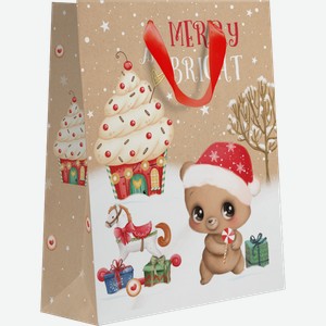 Пакет Пакетико KL Крафт 32*26.5*12.5см