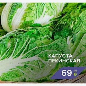 КАПУСТА пекинская 1 кг