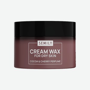 SEMILY Крем-воск увлажняющий с мочевиной для очень сухой кожи ног и рук от трещин и натоптышей Вишня, 1 шт.