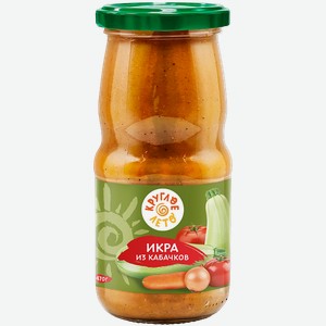Икра из кабачков Круглое лето 520г