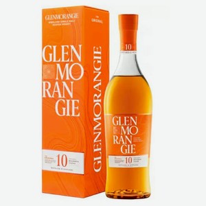 Виски GLENMORANGIE Original односолодовый 10 лет Великобритания, 0,75 л