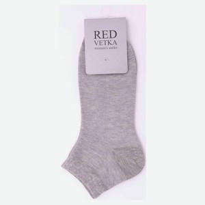 Носки женские «Красная Ветка» укороченные серые, р. 23-25
