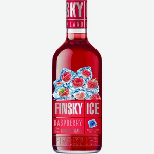 Настойка Finsky ice Raspberry сладкая 19% 0.5л, 500 мл