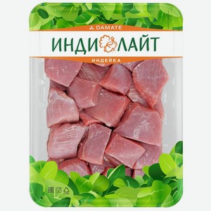 Индейка кусковая ИндиЛайт Поджарка из филе бедра охлажденная, 300г, 300 г