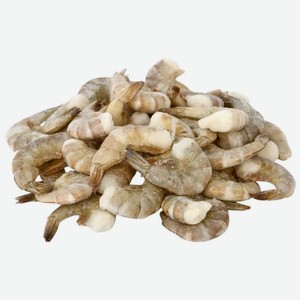 Креветки Королевские очищенные с хвостом 26/30 замороженные 500г, 500 г