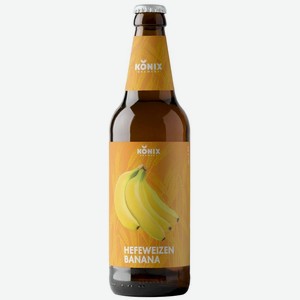 Напиток пивной Hefeweizen Banana неосветлённый пастеризованный нефильтрованный 4.5% 450мл, 450 мл