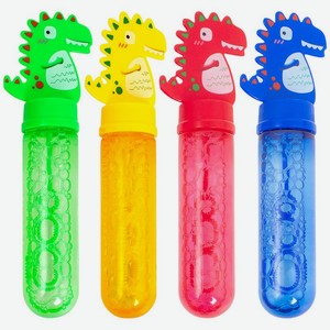 Игрушка Shantou Пузыри мыльные Динозаврик 35мл в ассортименте, 35 мл