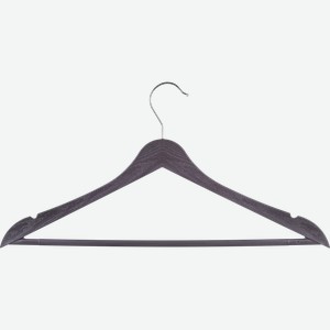 Вешалка для одежды ECONOVA Wood, размер 48–50, белая