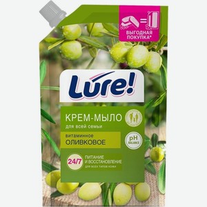Жидкое крем-мыло Lure Оливковое 500мл