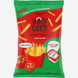 Кукурузные снеки Holy Corn Супер Томат с кетчупом Heinz, 30г