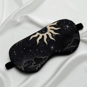 8 HORAS OF SILK Шелковая маска для сна Midnight Sun, цвет: Черный