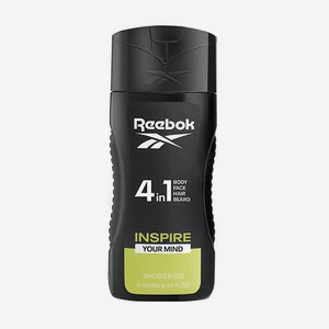 REEBOK Гель для душа для мужчин Inspire Your Mind, 250 мл